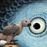 Stages of Development of an African Grey Parrot